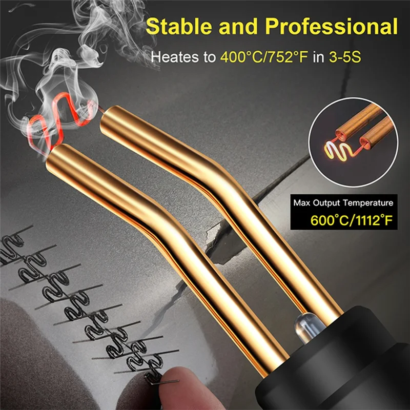 ABJT-Plastic Hot Air Welding Machine Stapler Welding Machine Soldering Iron Repair Machine Car Bumper Repair Tools