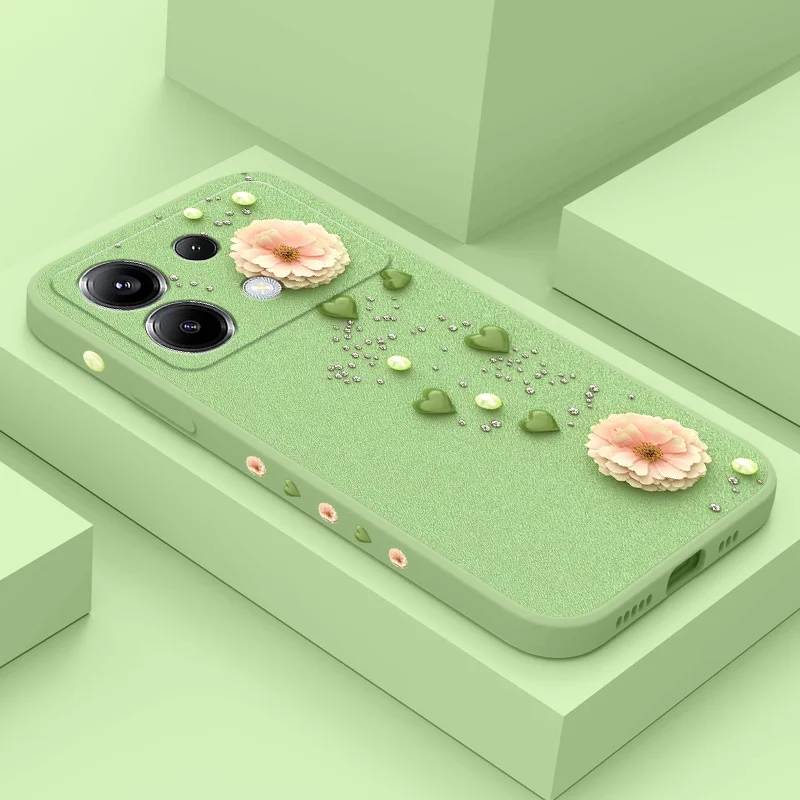 

Loving Rose Phone Case For Xiaomi Poco F7 X7 X6 F6 M6 M5 M5S F5 X5 F4 X4 M4 F3 M3 X3 Pro 4G 5G GT Silicone Cover