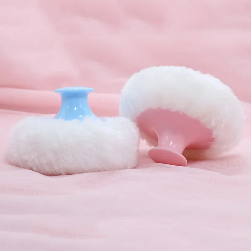 Soft Body Baby Face Comfortable Perfect Sponge Infant Puff Cosmetic Bath Puff  Box Powder Case Talcum Women Makeup Puff