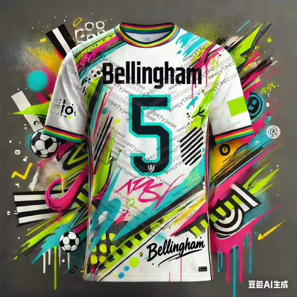26 New WhatGPT Designed Sports Tops Men's T-shirt Graffiti Style Football Superstar Messi No.10 Yamal No.10 3D Printed Fans Tee