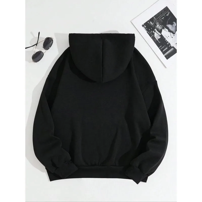 

Women's Star Print Hooded Sweatshirt Fashion Zipper Deformation Resistant Other Style 2026 Spring Seasonal Other Population