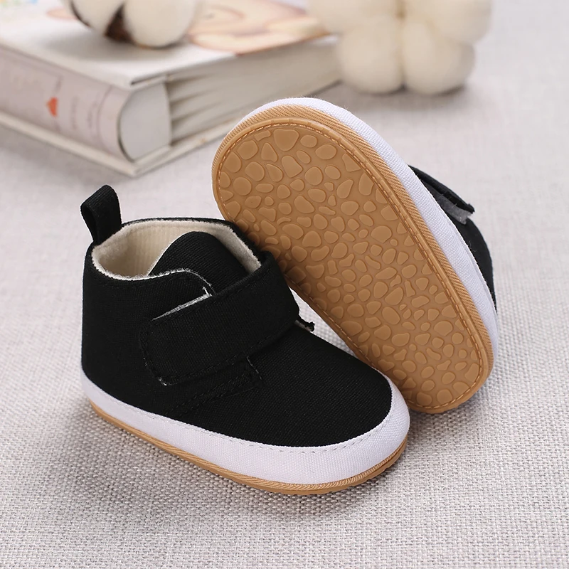 Scarpe per neonati ragazzo neonato bambino Casual Comfor suola in cotone antiscivolo in pelle PU primi camminatori Crawl culla mocassini scarpe