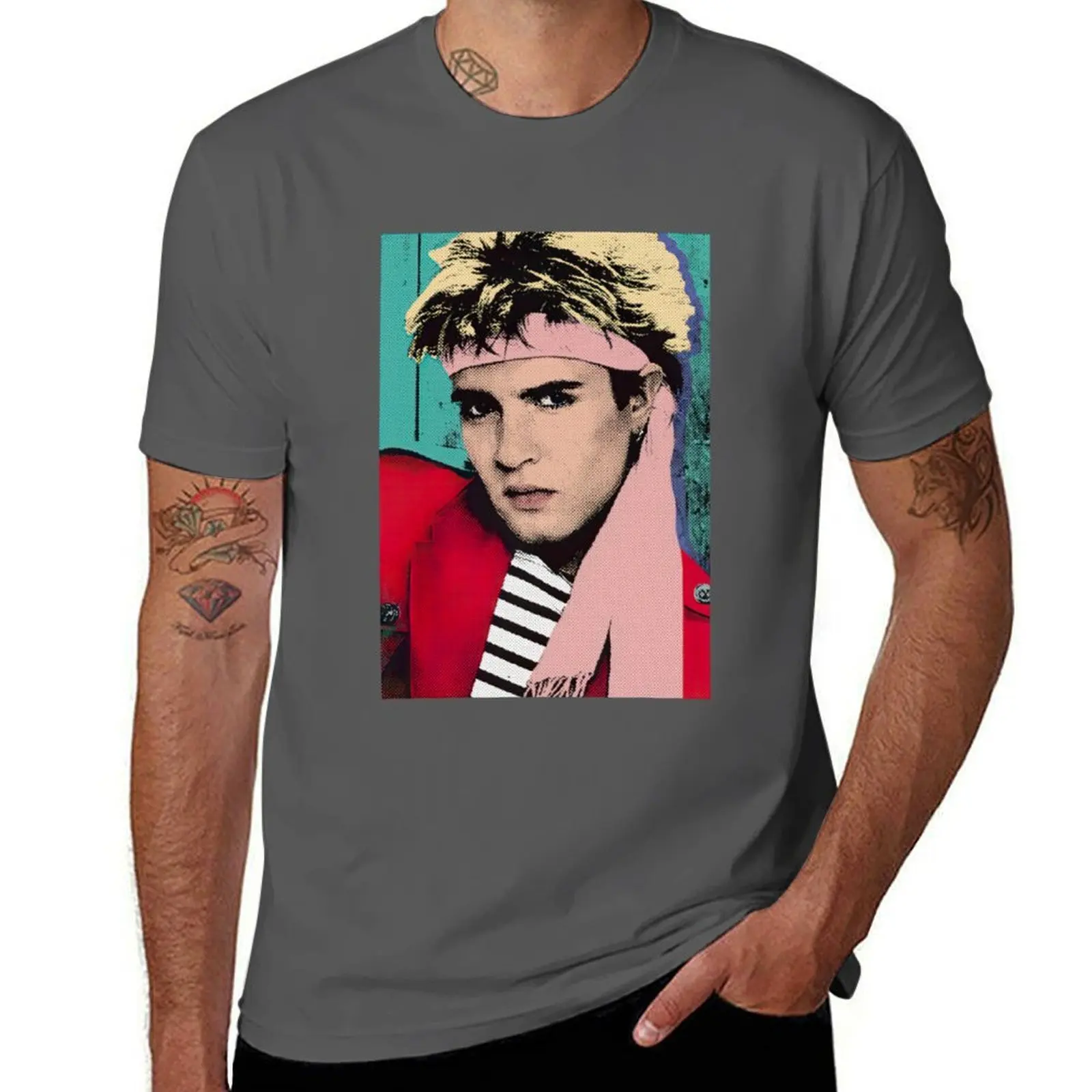 Bon Simon Comic Le T-Shirt Big And Tall Casual T-Shirt-image