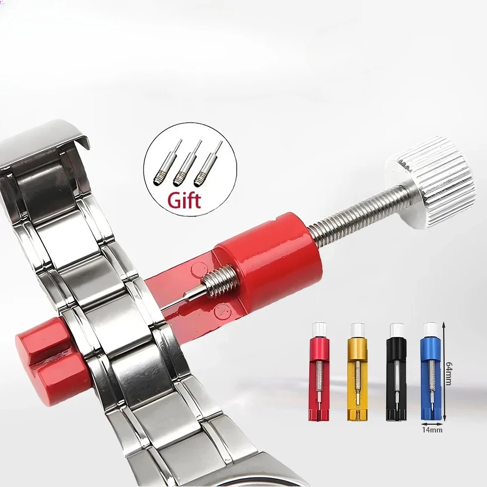 Metal Watch Repair Tool Adjusting Watch Strap Tool with Watch Pin Band Bracelet Link Pin Tool Remover Easy To Remover Adjust