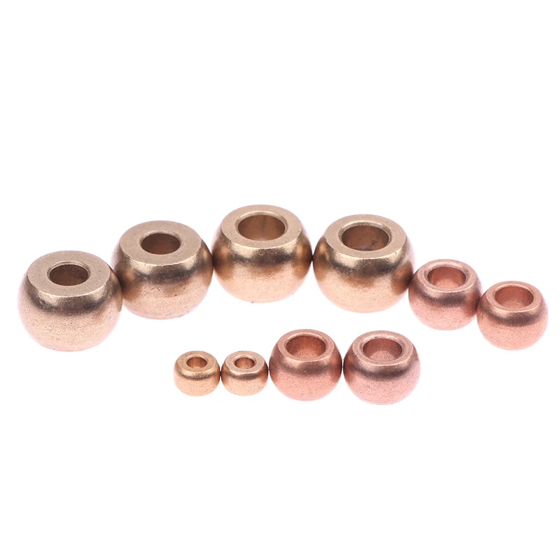 Spherical Porous Bearing Iron Copper Base Metallurgic Oil Bushing Sintered Ball Shape Copper Sleeve