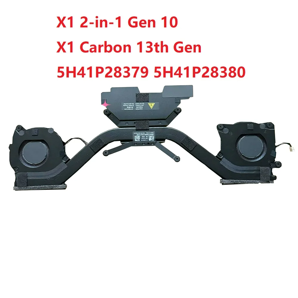 

Вентилятор и радиатор для ноутбука Lenovo ThinkPad X1 2-в-1 Gen 10 / X1 Carbon 13-го поколения, 5H41P28379, 5H41P28380, новый термомодуль
