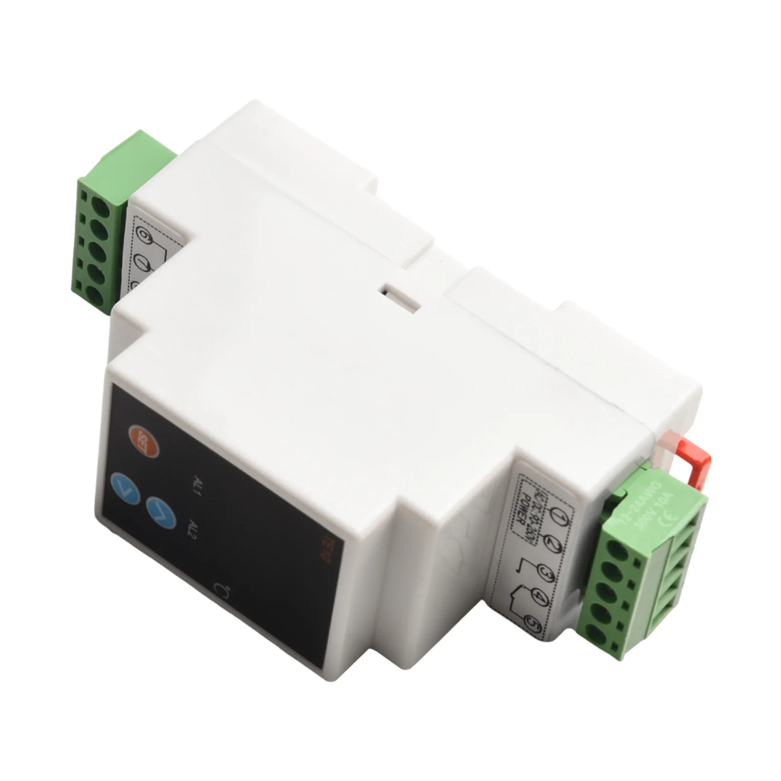 AC90 260V Thermostat Color White Temperature Alarm Controller Adjustment Function Easy To Install High Precision Simple Circuit