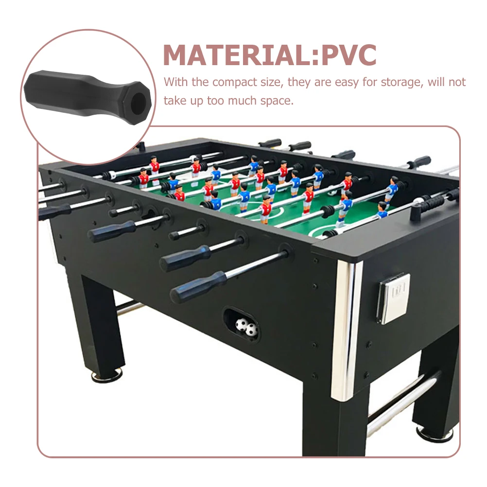 

8pcs Foosball Handles Table Football Replacement Grips Plastic Foosball Parts Compact Ergonomic Design Suitable For Kids