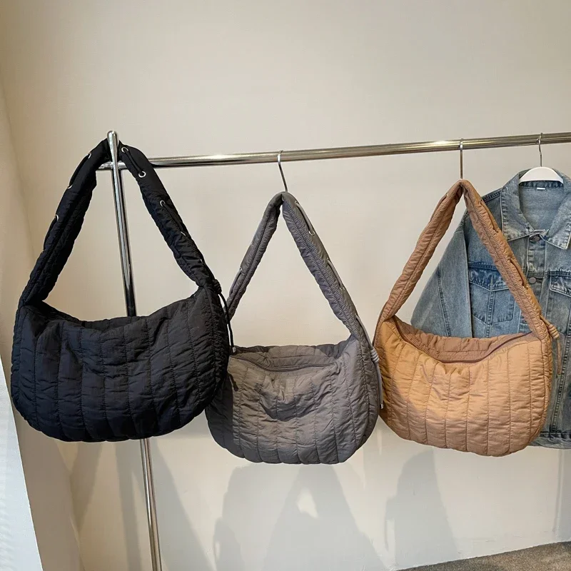 2025 pc zíper de alta qualidade designer crossbody saco cor sólida simples bolsa casual grande capacidade na moda bolsa ombro macio