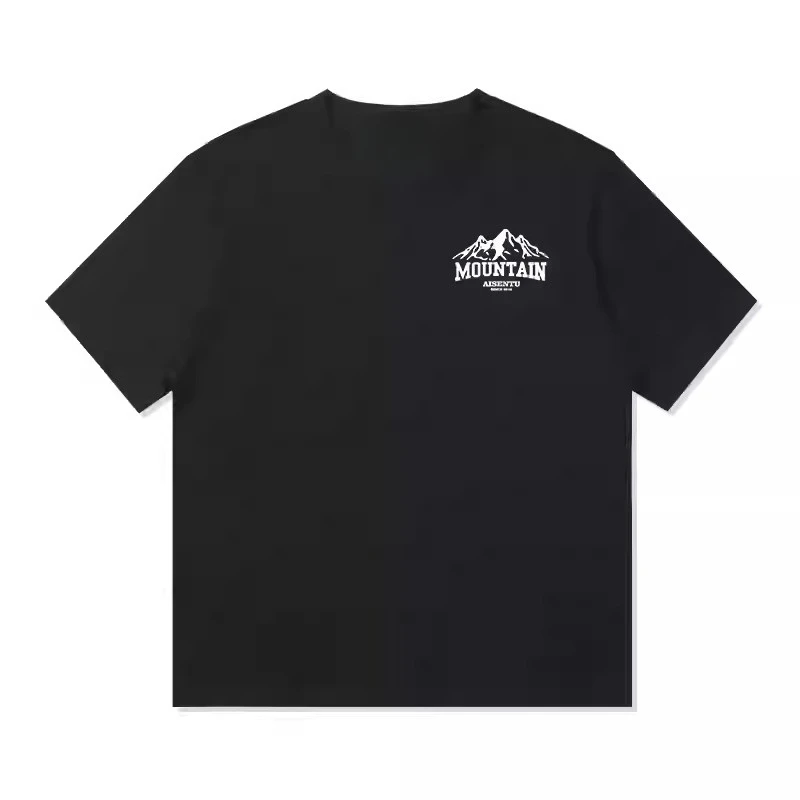 

Motorcycle Isentu Trbottomy Brand Comfortable Men's Short-Sleeved T-Shirt Fashionable Casual T-Shirt Summer Bottoming Shirt Top