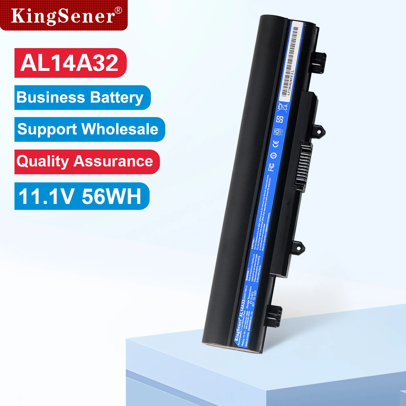 KingSener AL14A32 Laptop Battery For Acer E14 E15 E5-411 E5-421 E5-471 E5-511 E5-551 E5-572 E1-571 E1-571G V3-472 V3-572 AL14A32