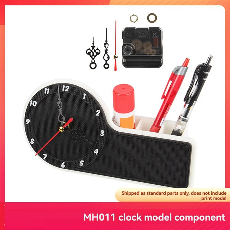 Stylish-Clock Components Kit For Bambu Lab MH011 Functional Maker World Clock 3D Printable Clock Hardware Kit