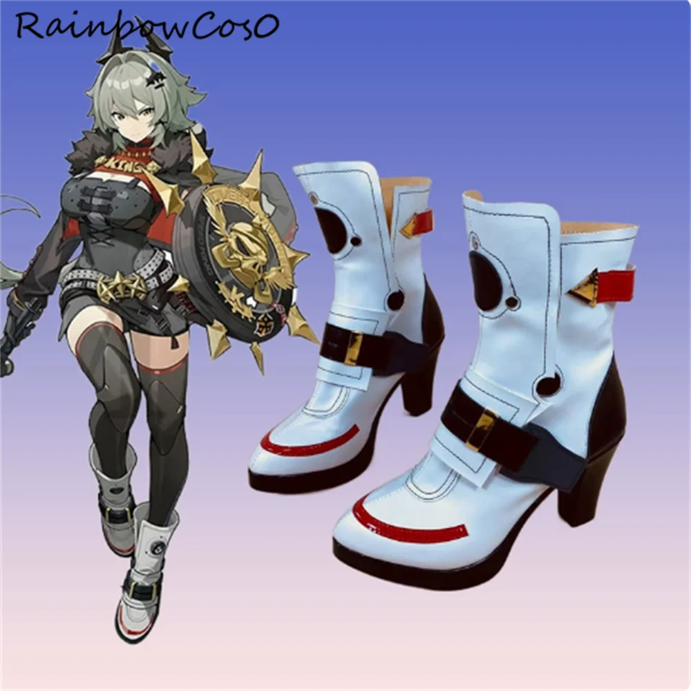 

Caesar King Zenless Zone Zero Cosplay Shoes Boots Game Anime Party Halloween RainbowCos0 W4361