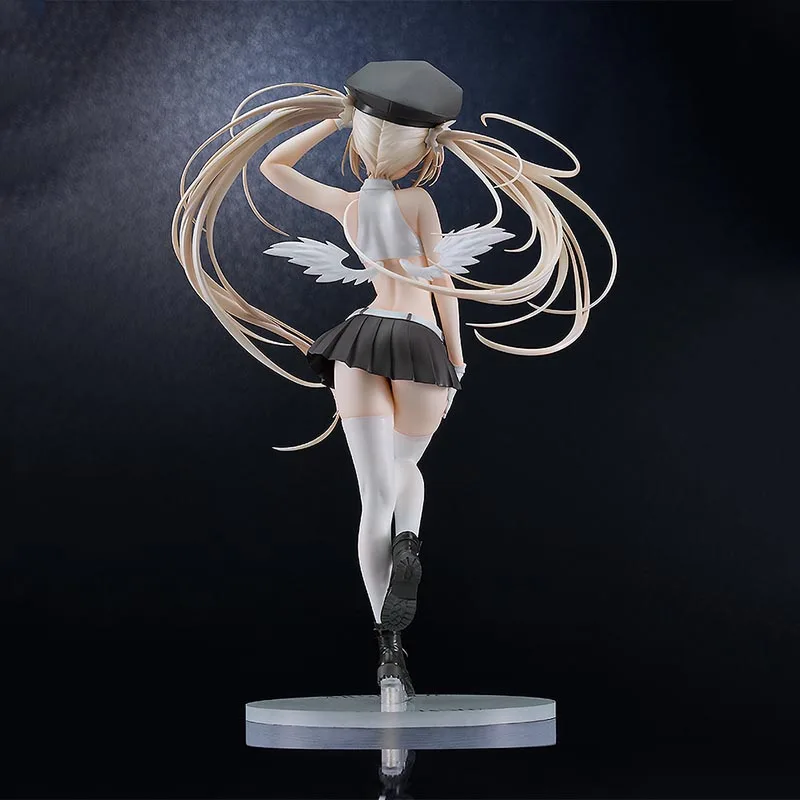 本物のオリジナル GSC グッドスマイル天使警察エルエ PVC 23 センチメートルアニメフィギュアコレクタブルモデル人形小像装飾ギフトおもちゃ