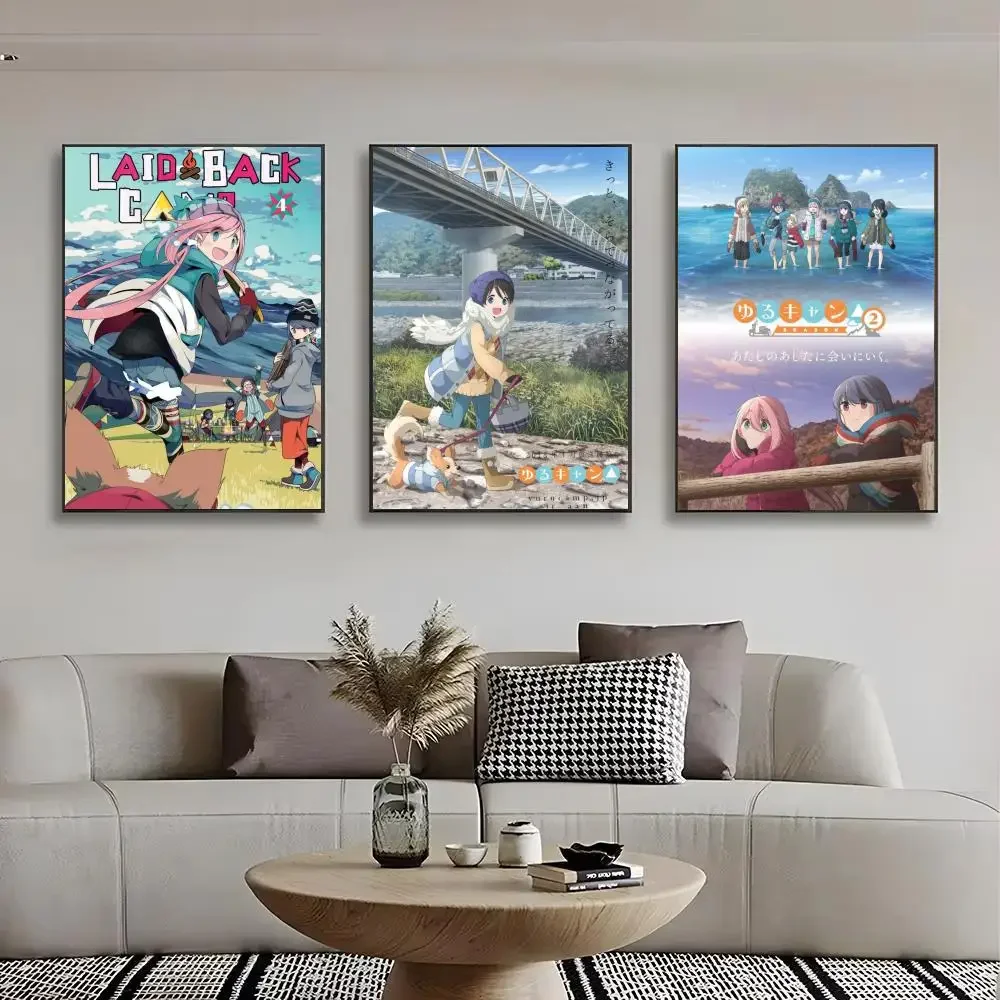 ANIME L-Laid B-ack C-Camp Poster Wall art print art suitable for living room bedroom bar parlor home decor gift