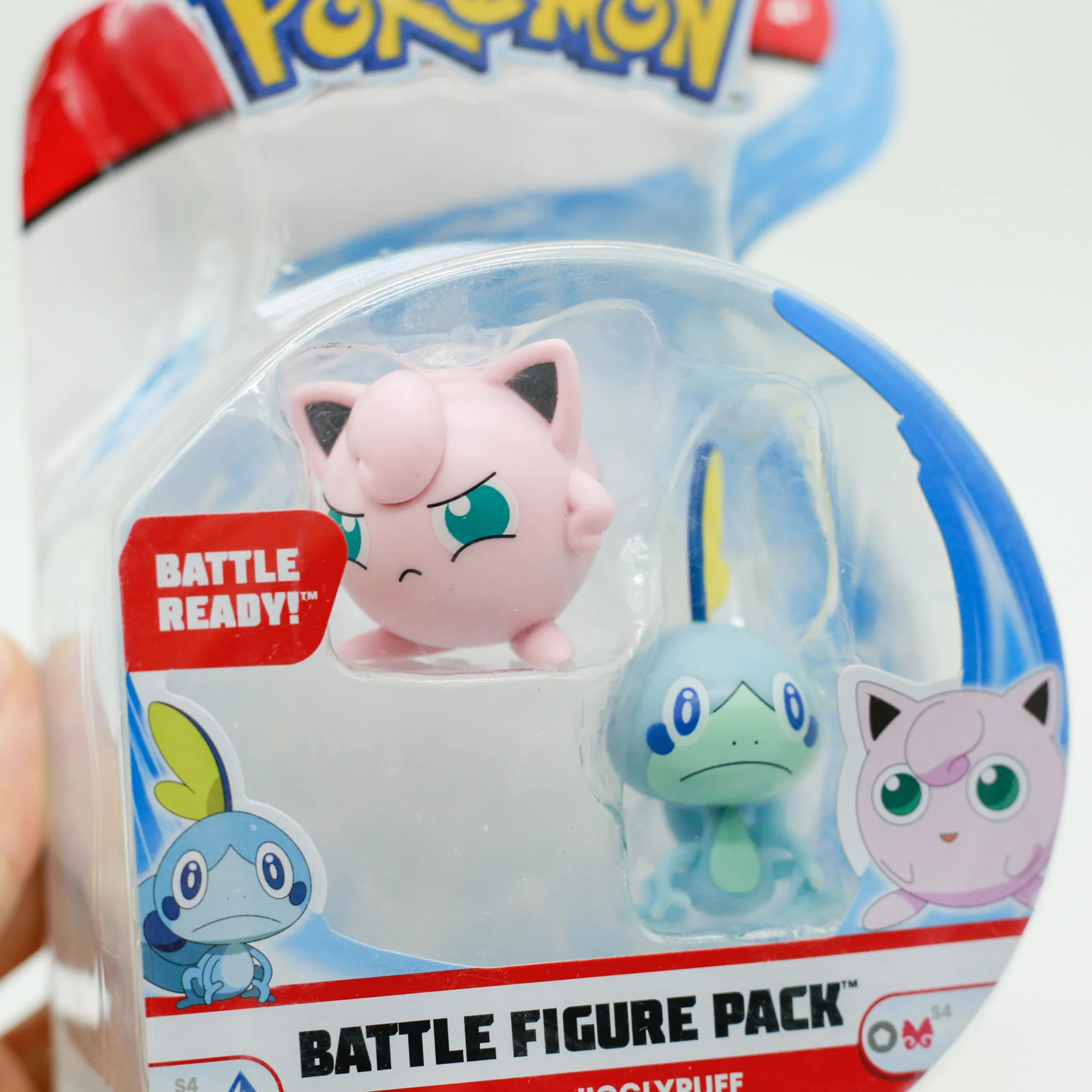 WCT Pokémon Battle Figure Pack Pikachu Psyduck Gengar Sobble Jigglypuff Action Figures Cartoon Elf Model Collection Kids Gifts - view 5