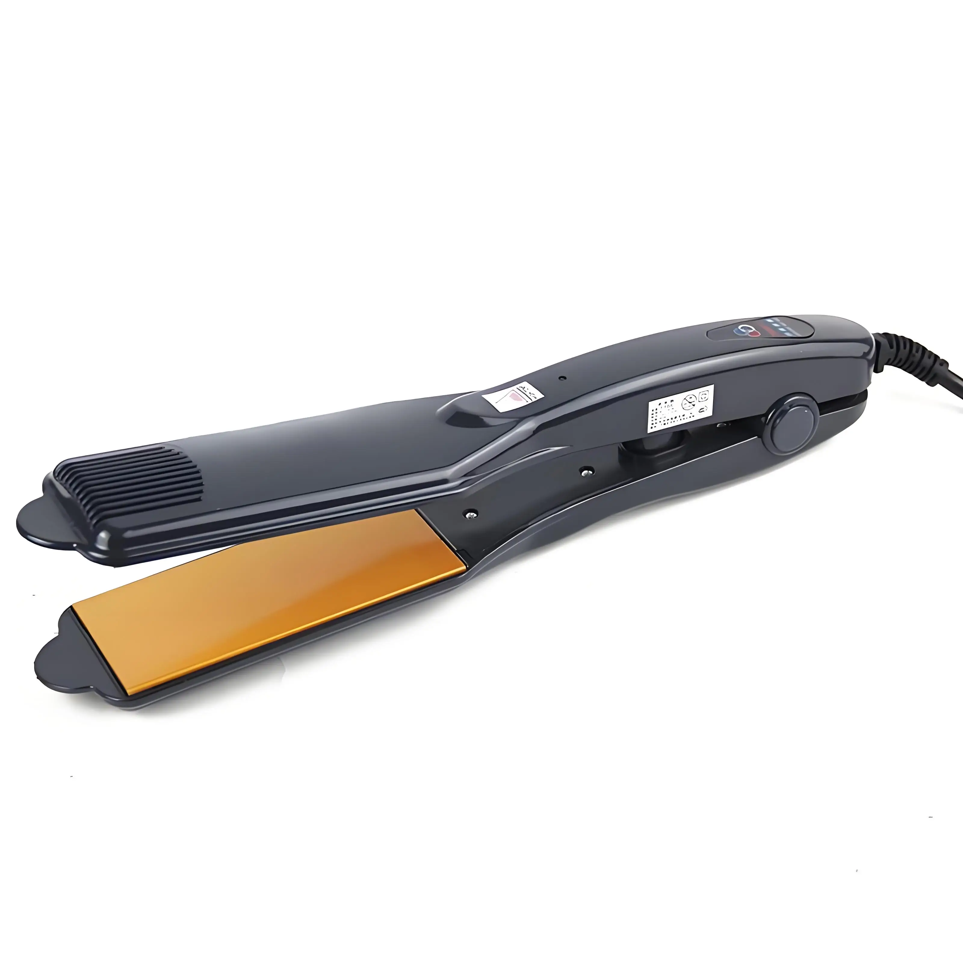 Widened Plate Flat and corn wave Iron Hair Straightener Professional Fast Electric Hair Straightening Curling Styling Tool