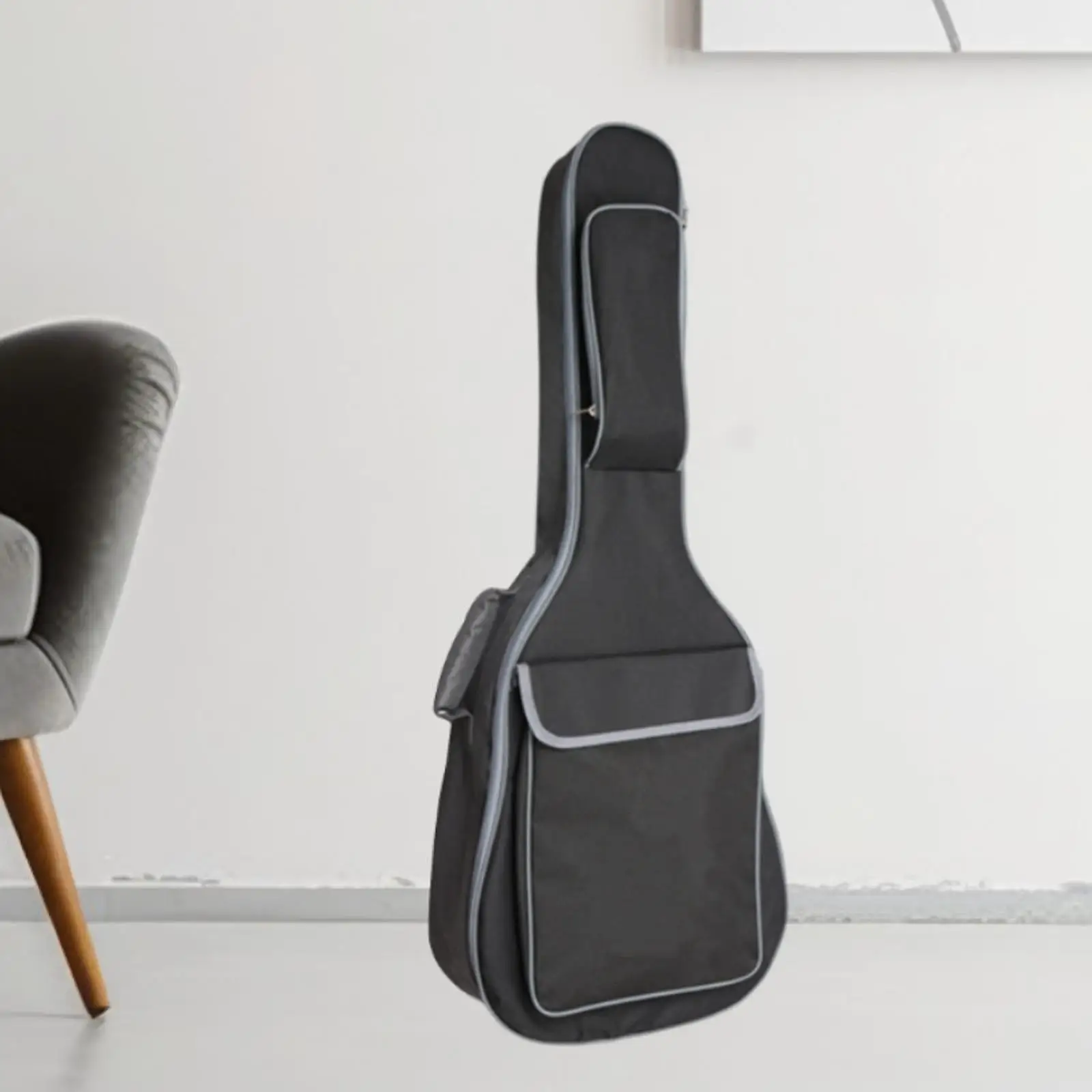 

Guitar Gig Bag Guitar Storage Box Thicken Protection Lightweight Large Front