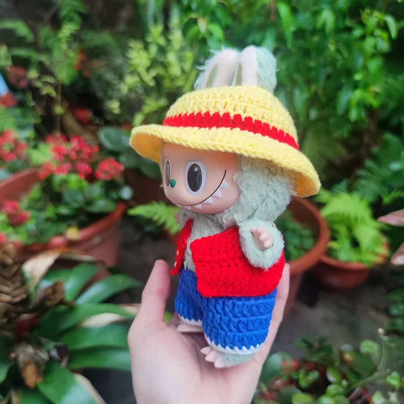 สำหรับ 15-17 ซม.ลาบูบูชุดตุ๊กตาดีไซเนอร์ลัฟฟ์ลาบูบูเสื้อผ้าตุ๊กตาอะนิเมะของเล่นตุ๊กตาเสื้อผ้าลาบูบูเสื้อผ้าตุ๊กตาอุปกรณ์เสริมสาว