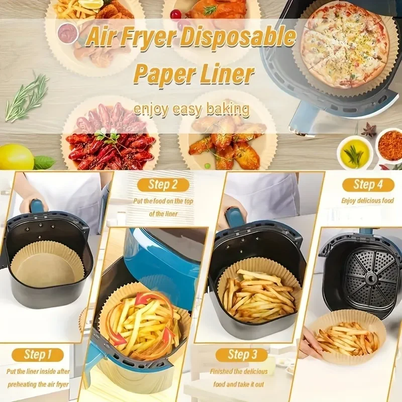 Non-Stick Air Fryer Liners 6
