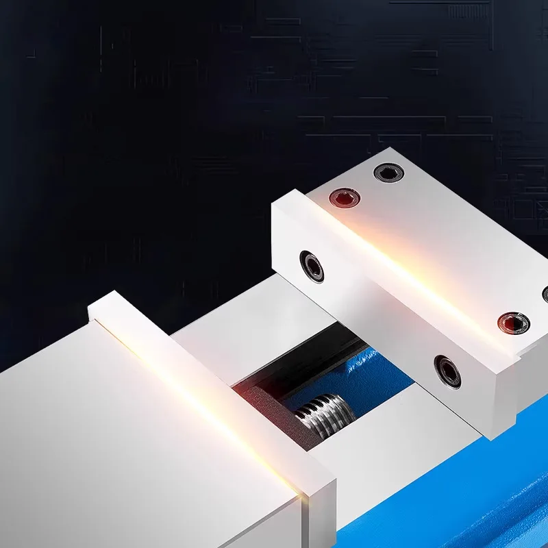 Pneumatic Hydraulic Vise Solid Parallel Jaw Vise Precision Vis e Machine Tool CNC Heavy-Duty Milling Machine Parallel Jaw