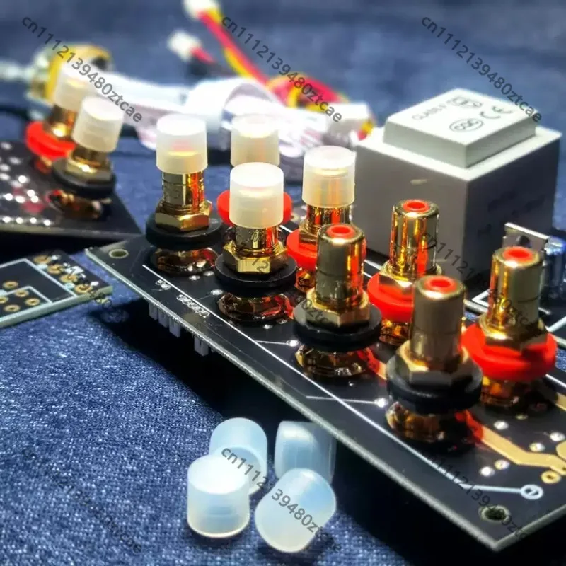 Stereo Multi-input Audio Source Selection PCB With Delay Output Function For Audio Equipment Upgrade Spare Parts
