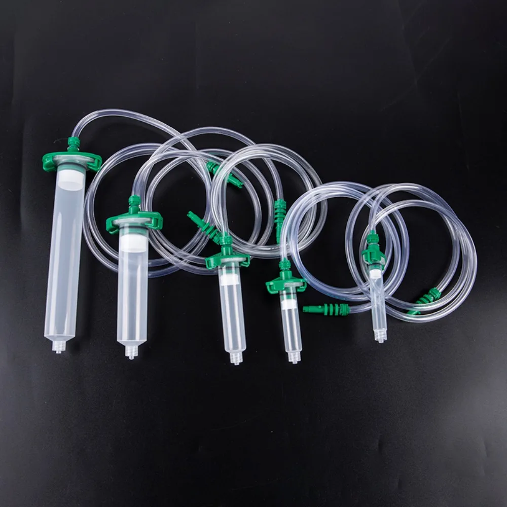 3cc 5cc 10cc 30cc 55CC Helix Luer Lock Tip Dispenser Syringe Barrel Needle Tip Syringe Barrel Valve Robot Adapter