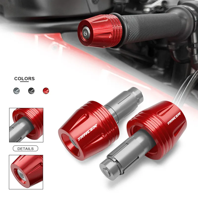 

Motorcycle Handlebar Grips End Handle Anti Silder Cap For TRACER7GT TRACER9GT TRACER700 TRACER700GT TRACER900 TRACER900GT
