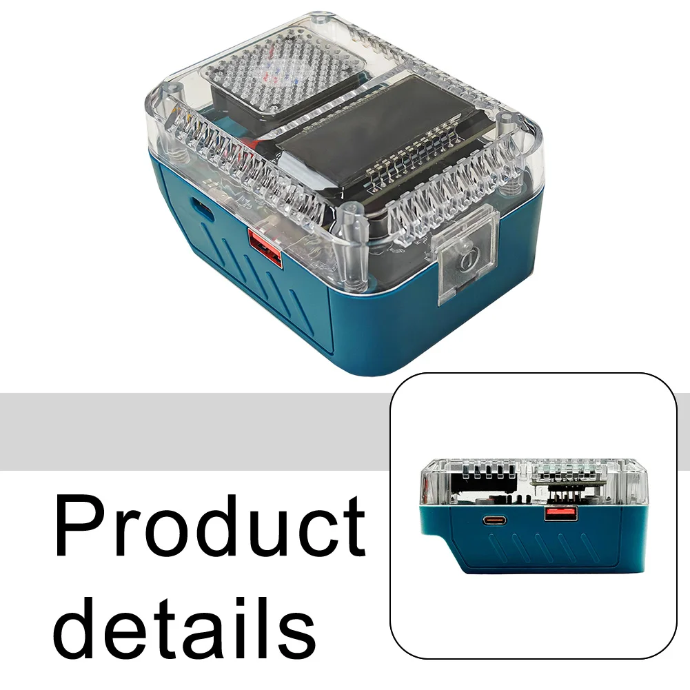 Carregador de uso diário com display digital de 2,7 polegadas * 3,8 polegadas * 1,79 polegadas com recursos de segurança abrangentes Design leve