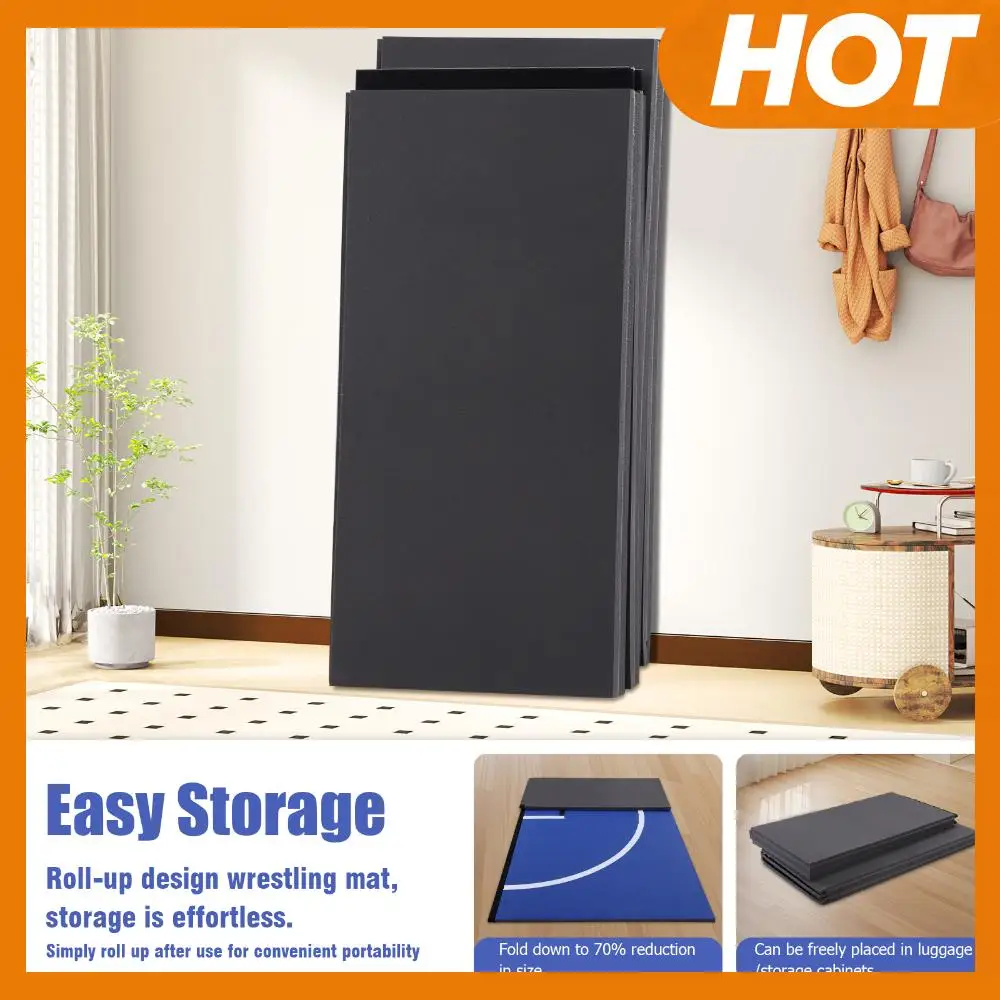 

Тренировочный гимнастический мат 3х3 м, износостойкий, большой, для грэпплинга, нескользящий, для домашнего использования, для дзюдо, боевых искусств, бокса