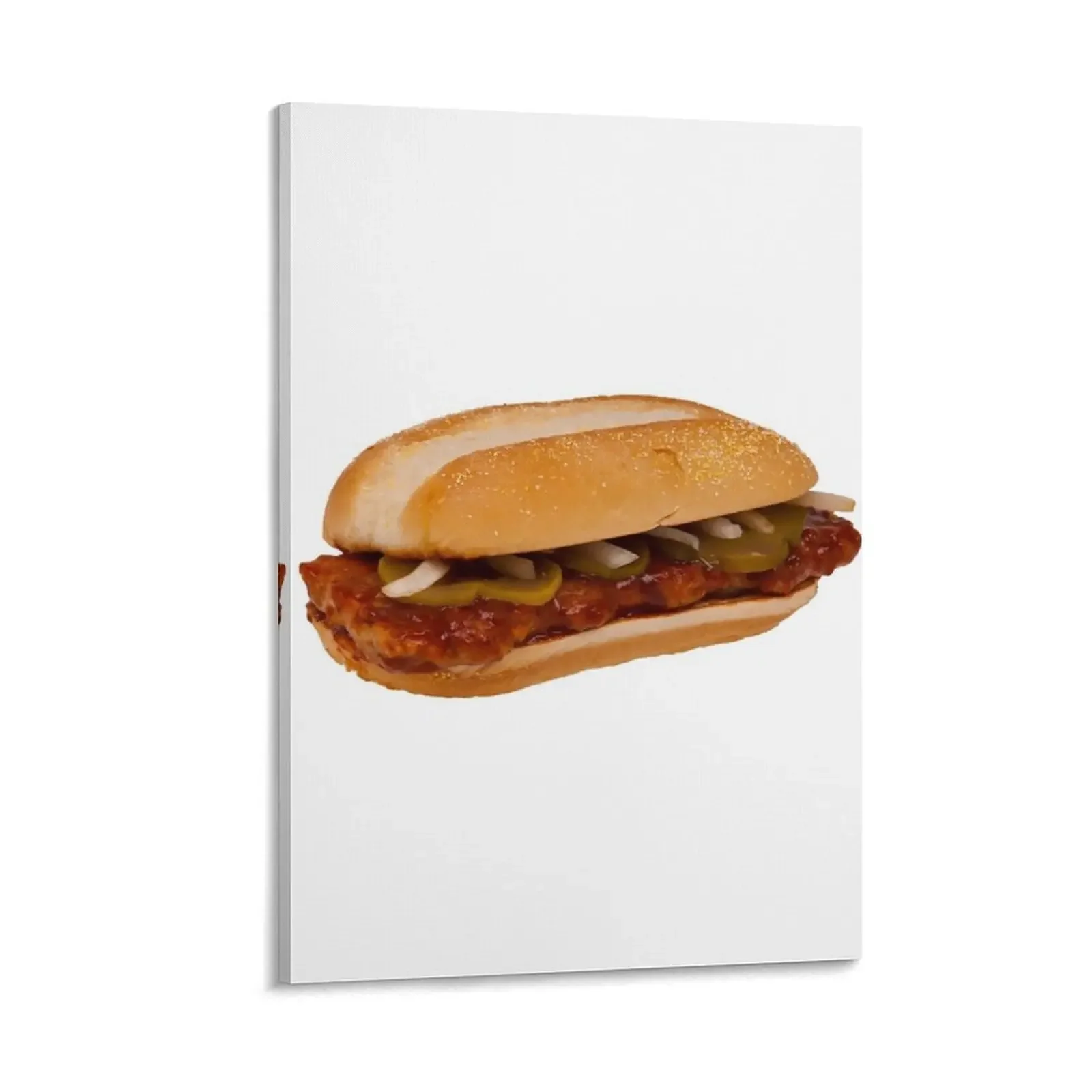 

Flying McRib Canvas Painting Decorative prints wall painting bedrooms decor decorative wall poster decoration aesthetic