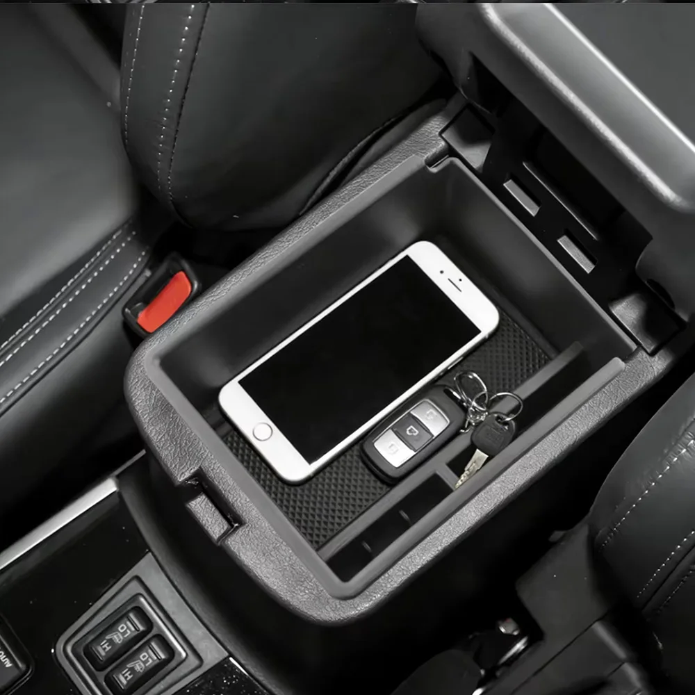 For Mitsubishi Outlander 2019 2020 2021 2022 2023 ABS Car Armrest Storage Box Central Console Organizer Tray Auto Accessories view 5
