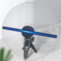 Y27 holographic signage light LED light hologram billboard 3D player projector WiFi multifunction remote control