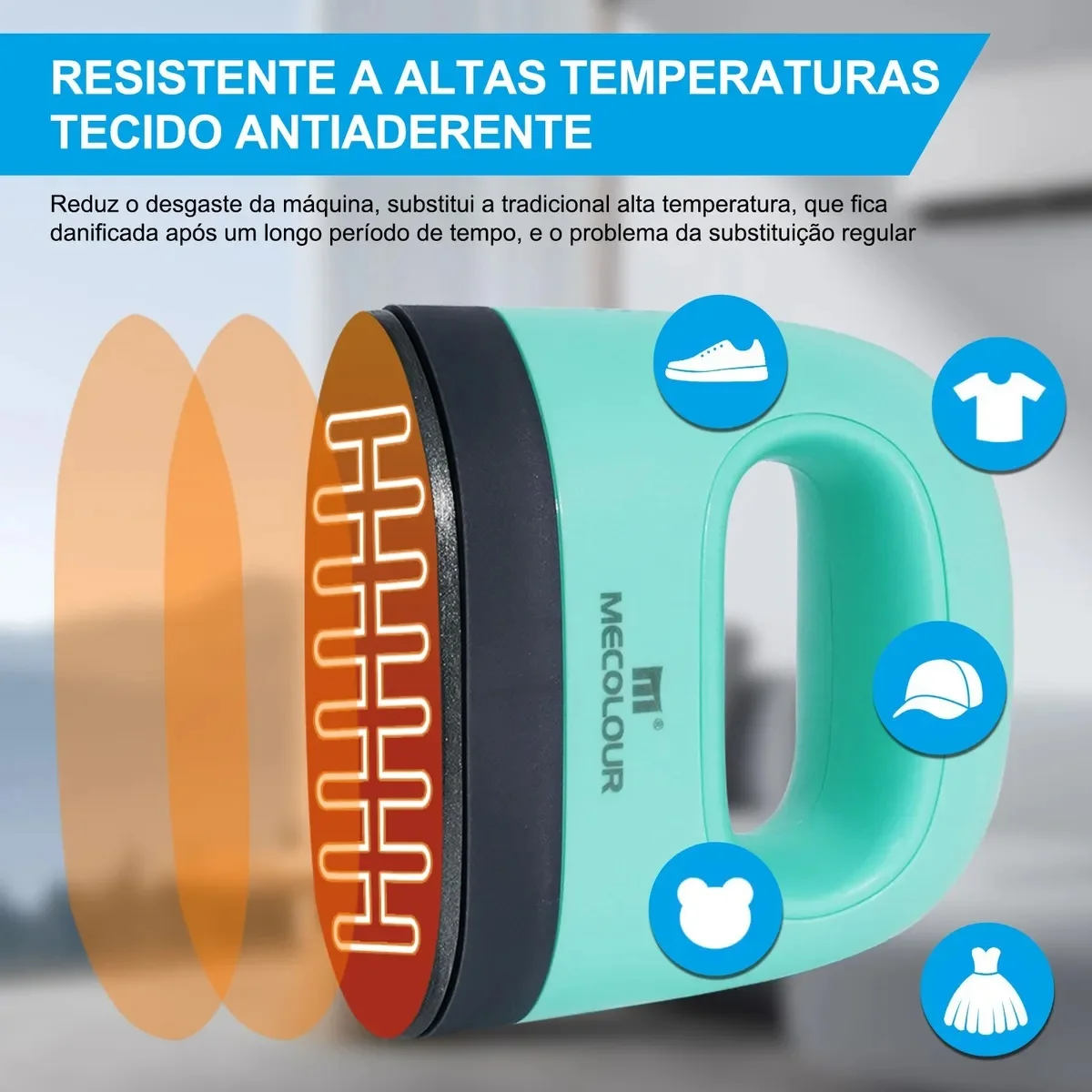 Prensa Térmica Mini De Ferro Fácil Para Roupas Pequenas Mecolour Diy Perfill Para Artesanato E Presentes Criativos 220V