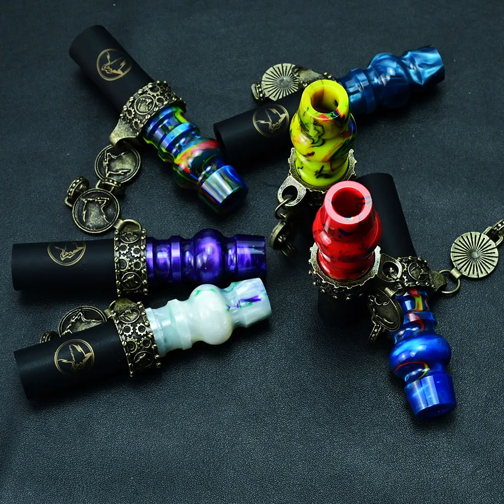 Wolfcoolvape Hookah Shisha tip Pipe Water Pipe Hookah Shisha Mouth hubbly bubbly Hookah Mouthpieces resin Narguile Hookah Pipe