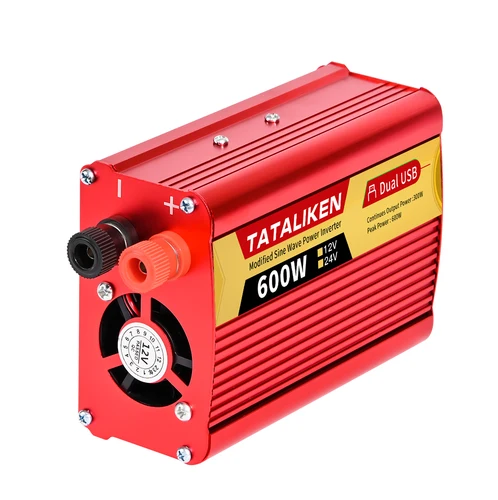Imagen 2 del producto Inverter 12V, 12V 24V 600W 1500W 2000W 2500W, convertidor de hogares montado, socket universal, accesorios automáticos.