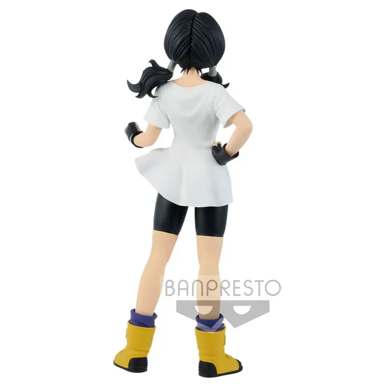 Bandai Genuine Dragon Ball Z Anime Videl Action Figures Collectible Model Glamour Shine Ornaments Doll Toys Gifts for Kids