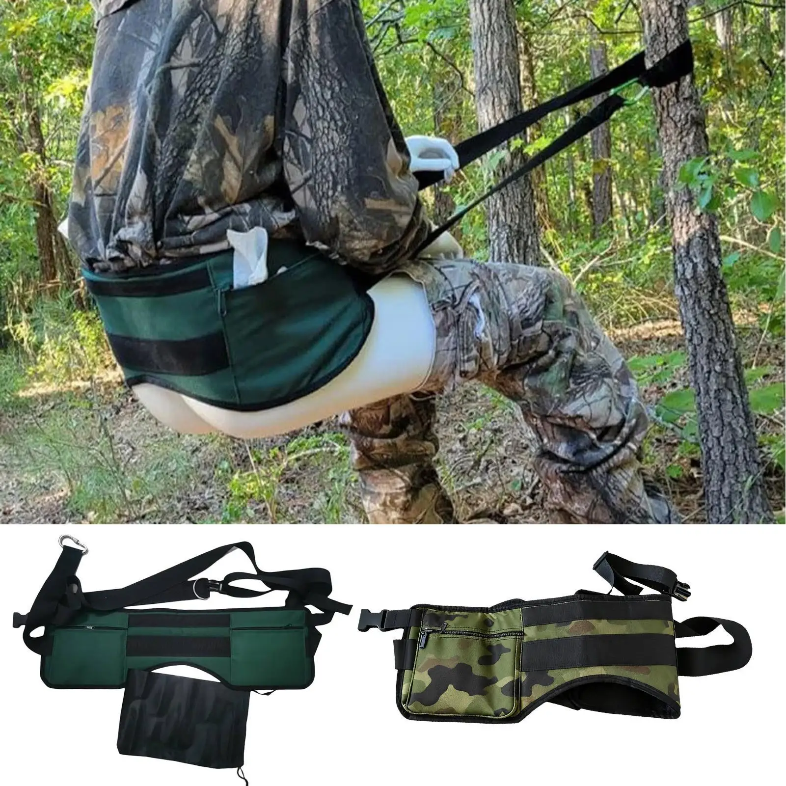 Customizable Crap Strap for Pooping in The Woods Portable Crapstrap Strap for Pooping in Toilet Solution