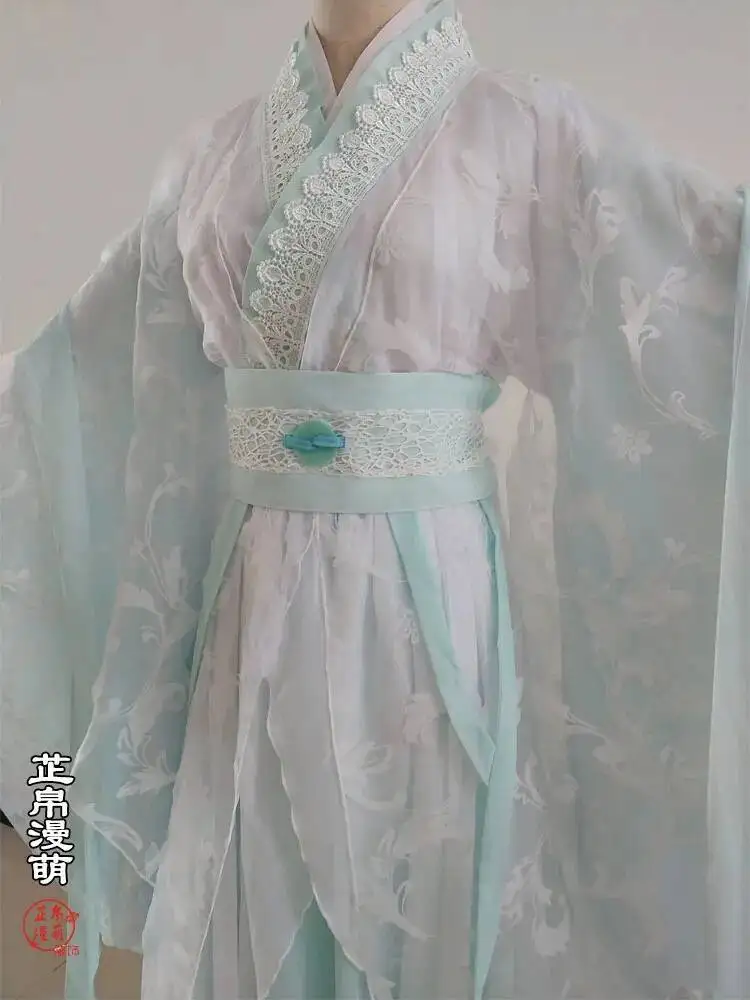 Guan Heaven-disfraz oficial de Tian Ci Fu Feng Shi Qing Xuan, estilo antiguo, Anti Shen Qingqiu, Han Fu, Halloween