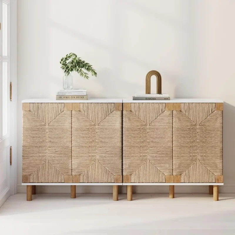 Accent Storage Boho Modern Free Buffet Sideboard Cabinet