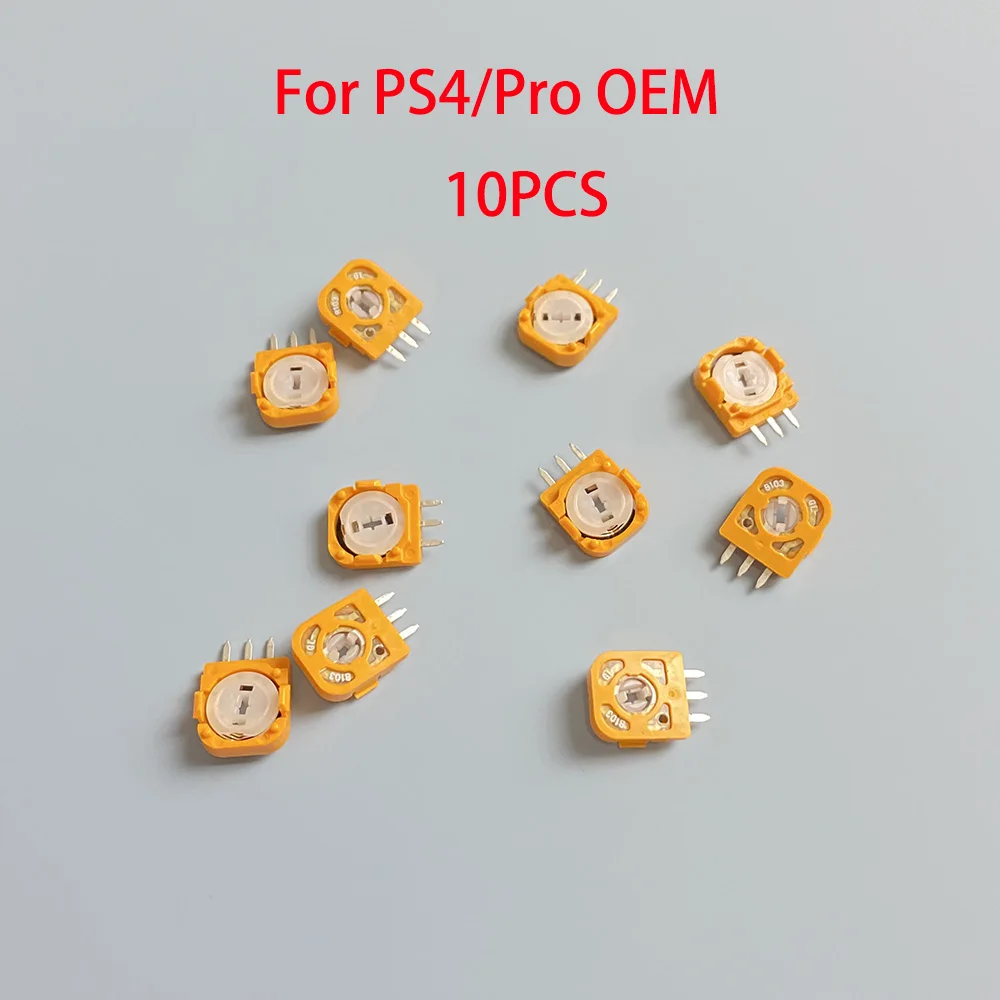 10pcs 3D Analog Axis Resistor Potentiometer For PS4 Controller 3D Analog Joystick Micro Switch For PS5 For Xbox one