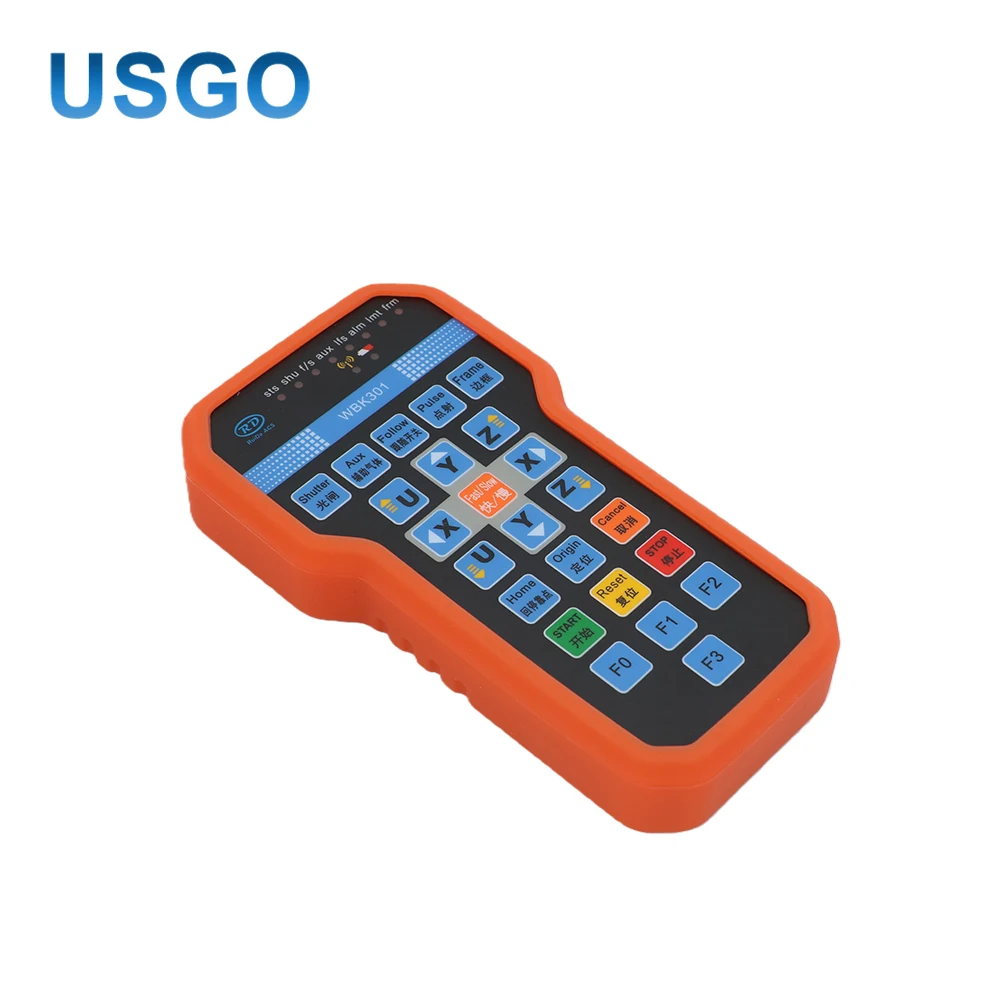 Ruida-mango de operación inalámbrico BWK301R BWK301T para controlador láser CO2 RDC6442G RDC6442S RDC6432G