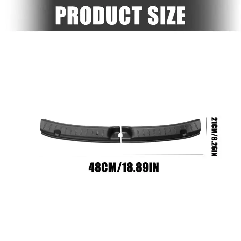 31bc Anti Scratch Trunk Guard Strong Bumper Protector Veicolo Parte riserva per moderare