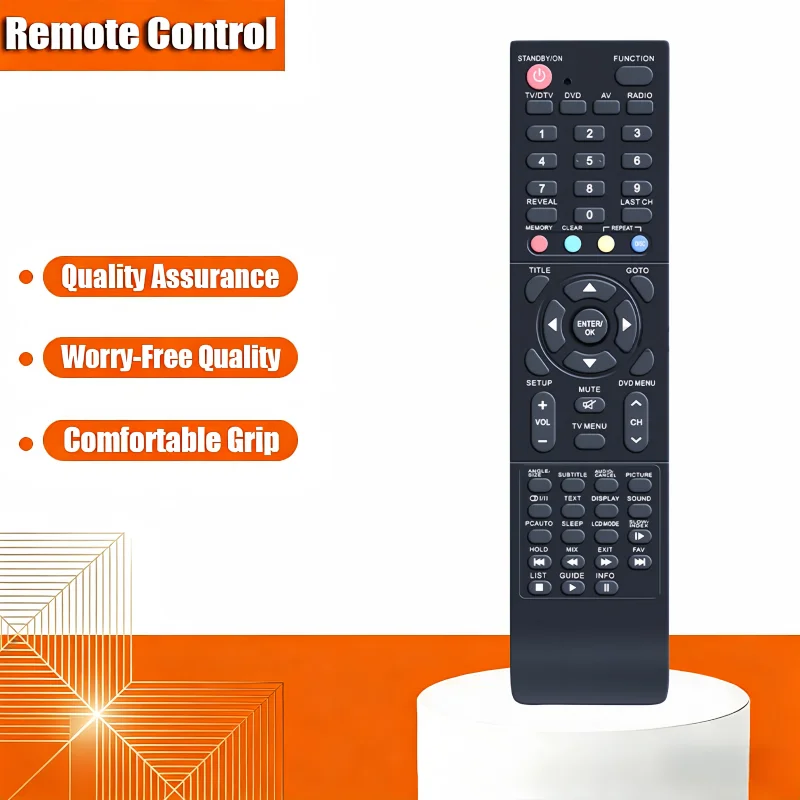 

Suitable for Alba VARI Sleeve BTVD-03 BTVD31217S2 ATVD91186P TV Remote Control