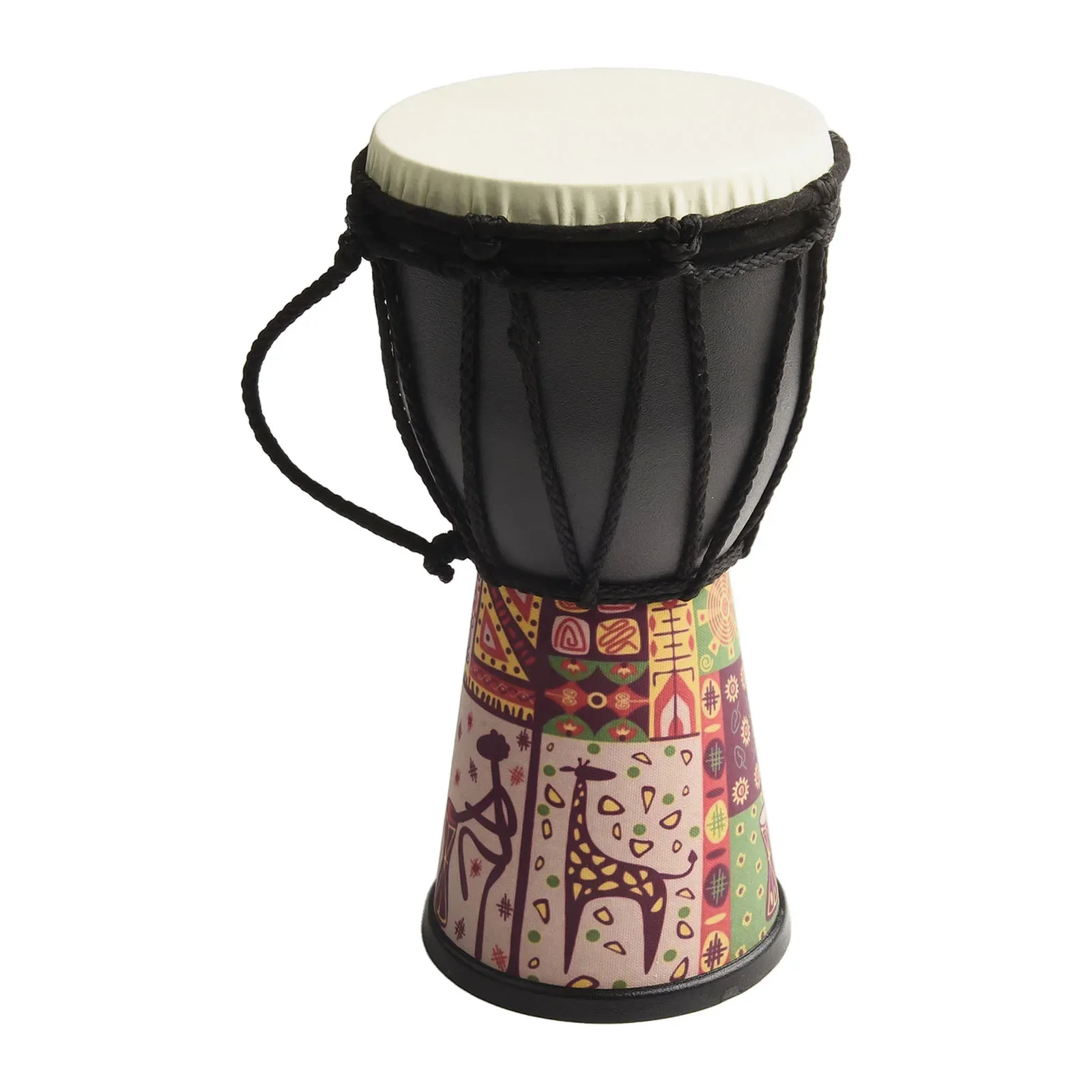 Adjustable Tuning Portable Inch Painted Djembe Drum Popular Worldwide Rope Tuning System Hand Drum West African