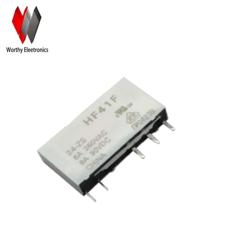 

Free shiping wholesale 10pcs/lot relay HF41F-24-ZS