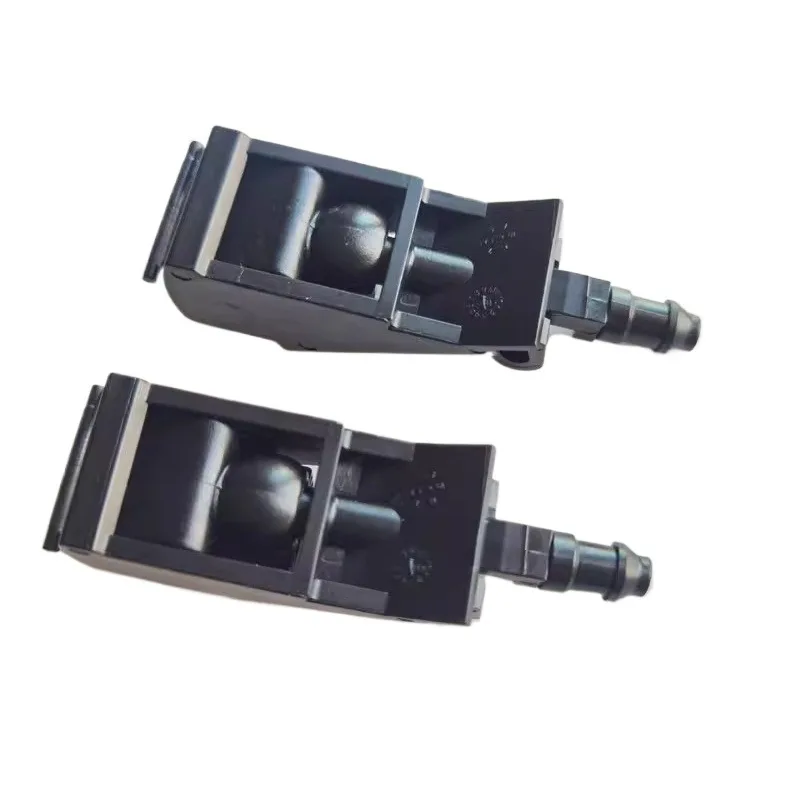

2pc New Wiper Washer Nozzles Front Windshield Glass Hood Cover Spray Nozzle Metal Plastic for Volkswagen POLO Santana Bora B5