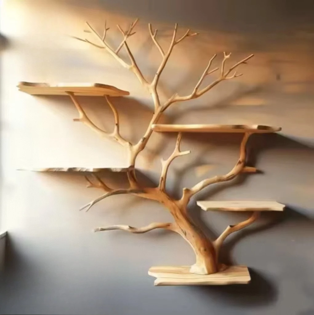 

Old elm bookcase Chinese solid wood display stand Rural Duobao cabinet Home office ledge