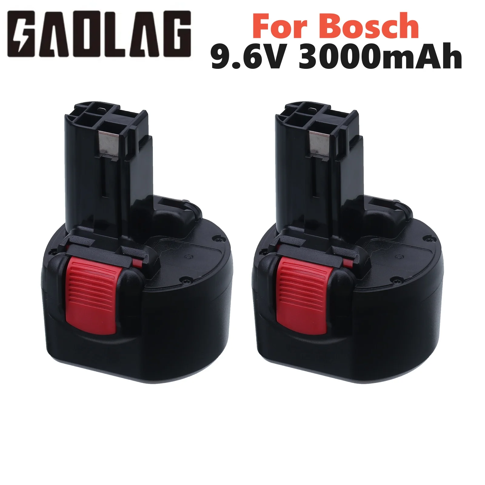 BAT048 9.6V 3000mAh NI-MH Rechargeable Battery Power Tools Battery for Bosch PSR 960 BH984 BAT048 BAT119 L50