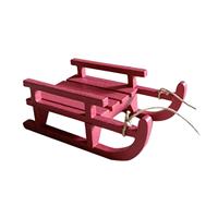 Wooden Sleigh DIY Educational Toy Simulation for Kids Toddlers Hoilday Gifts